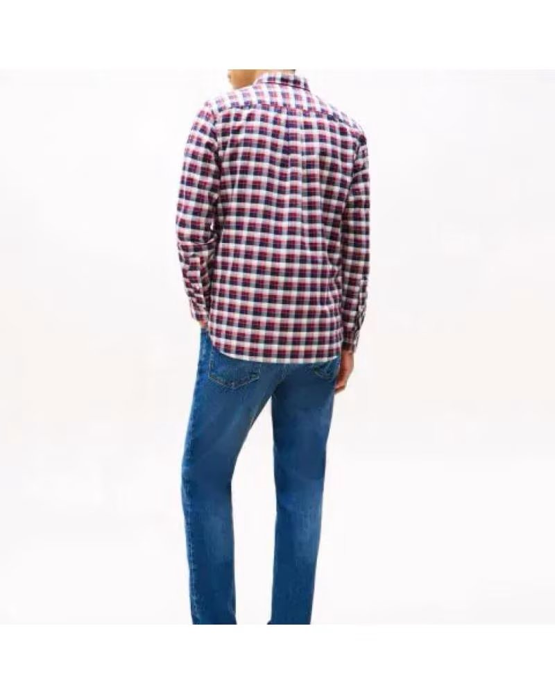 TOMMY HILFIGER CAMISAS HOMBRE MODELO MW0MW40465 COLOR ROJO 0QJ