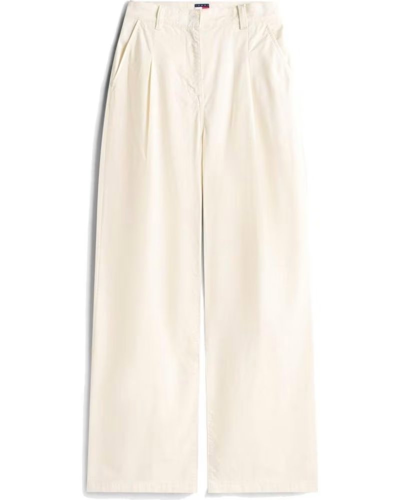 TOMMY JEANS PANTALÓN LARGO DW0DW21698 WIDE LEG CHINO YBH