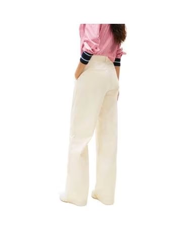 TOMMY JEANS PANTALÓN LARGO DW0DW21698 WIDE LEG CHINO YBH