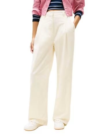 TOMMY JEANS PANTALÓN LARGO DW0DW21698 WIDE LEG CHINO YBH