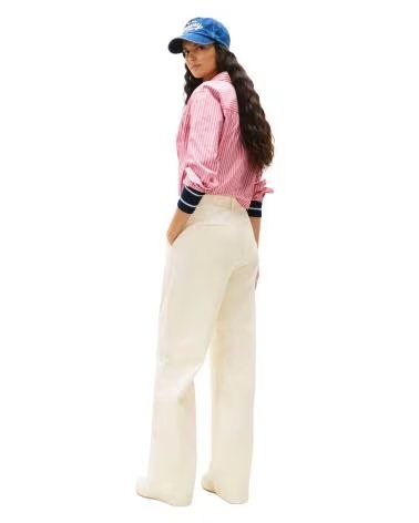 TOMMY JEANS PANTALÓN LARGO DW0DW21698 WIDE LEG CHINO YBH