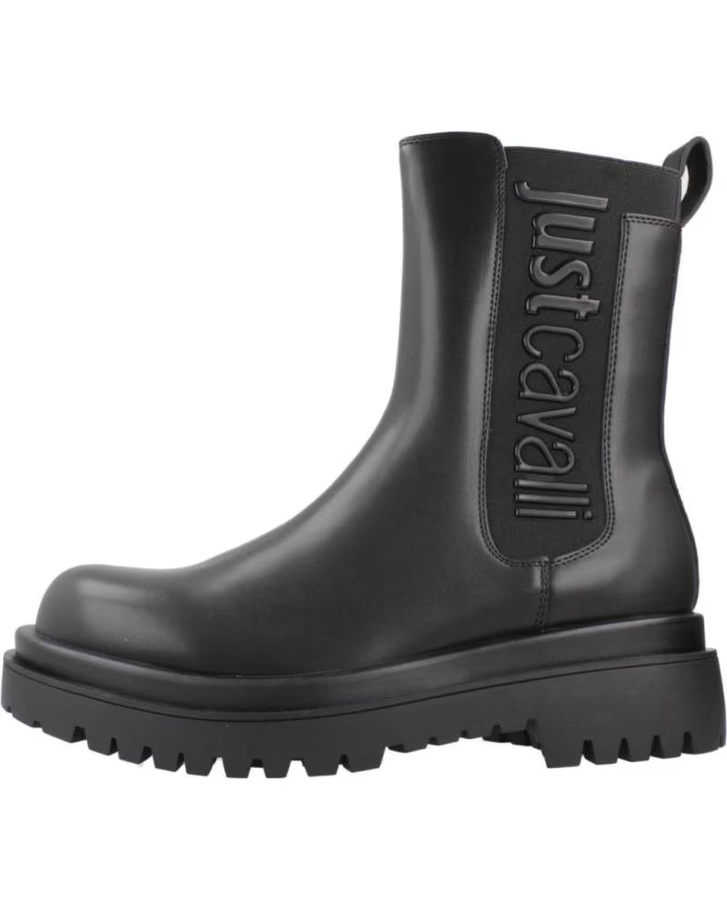 JUST CAVALLI BOTINS MODELO BOURNE BLACK