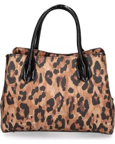 JUST CAVALLI BORSA JC SNAKE BITE ANIMAL PRINT BLACK