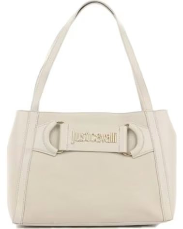 JUST CAVALLI DAMENHANDTASCHE MODELL JC BRIDLE 2 GR IN WEISS PRISTINE