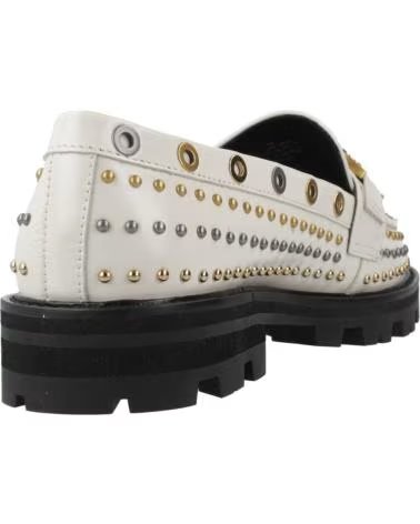KURT GEIGER LONDON MOCASINES MUJER MODELO MANSION STUD LOAFER COLOR BLANCO OPNW OPNWHT