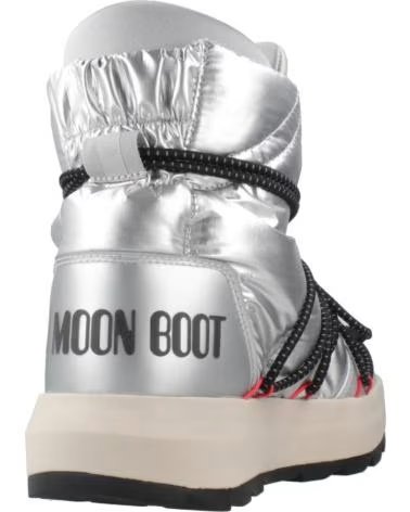ADIDAS STIVALETTI X MOONBOOT ARGENTO SILVER