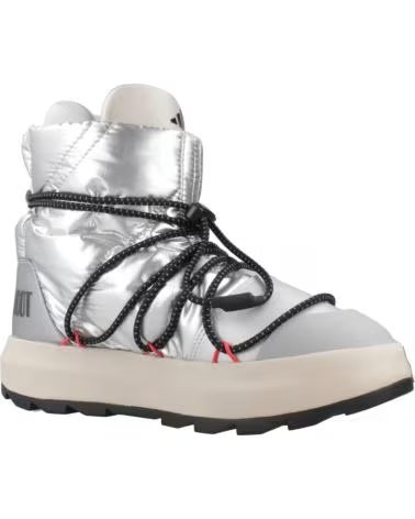 ADIDAS STIVALETTI X MOONBOOT ARGENTO SILVER