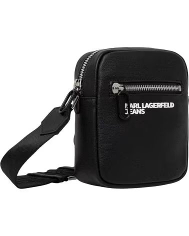 KARL LAGERFELD BOLSO HOMBRE JEANS MODEL KLJ ESSENTIAL GRAINY PU NS BLACK