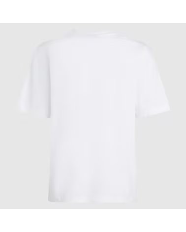 KARL LAGERFELD CAMISETAS MUJER JEANS MODELO KLJ REG OUTLINE LOGO TEE COLOR WHITE