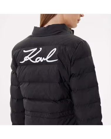 KARL LAGERFELD CHAQUETA MUJER JEANS MODELO LIGHTWEIGHT PUFFER JACKET COLOR BLACK