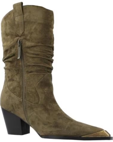 NOA HARMON BOTAS MUJER MODELO SUNSET COLOR VERDE KAKI