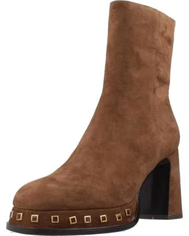 NOA HARMON BOTINES MUJER MODELO SHIP COLOR MARRON CUERO