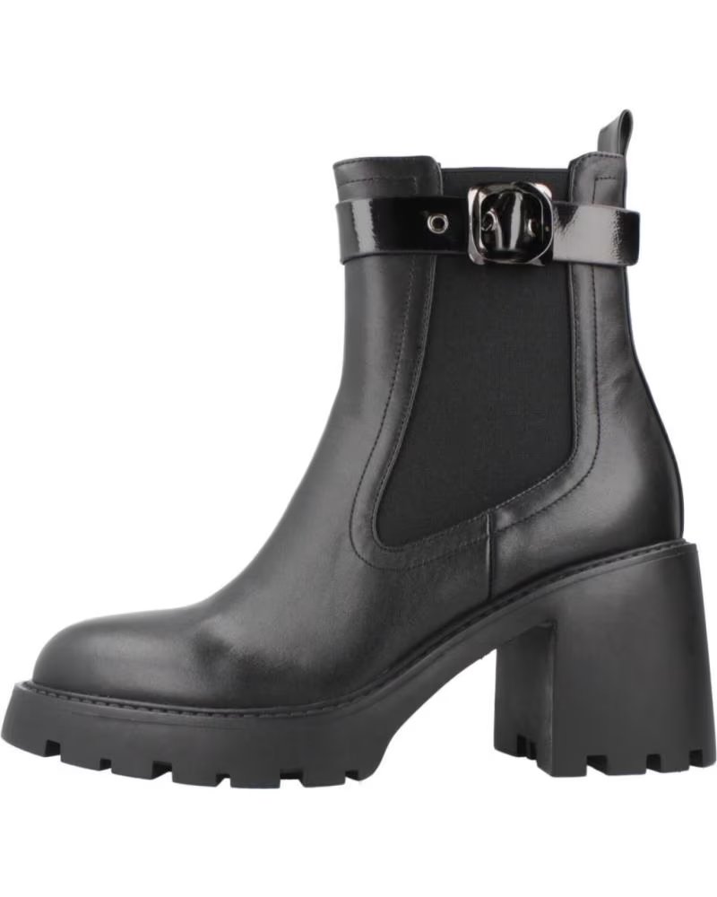 NOA HARMON DAMENSTIEFELETTEN MODELL POSE NEGRO