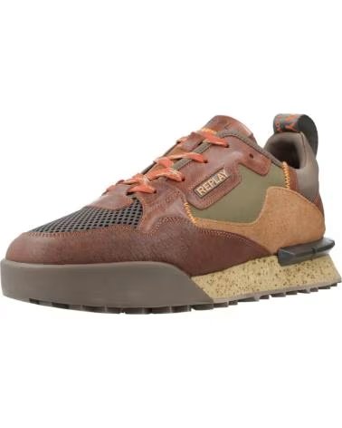 REPLAY ZAPATILLAS HOMBRE MODELO FIELD MELT 25 COLOR VERDE GREEN