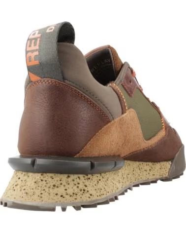 REPLAY ZAPATILLAS HOMBRE MODELO FIELD MELT 25 COLOR VERDE GREEN