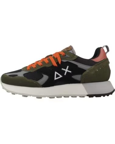 SUN68 ZAPATILLAS HOMBRE MODELO JAKI OUTDOOR COLOR VERDE MILITARE