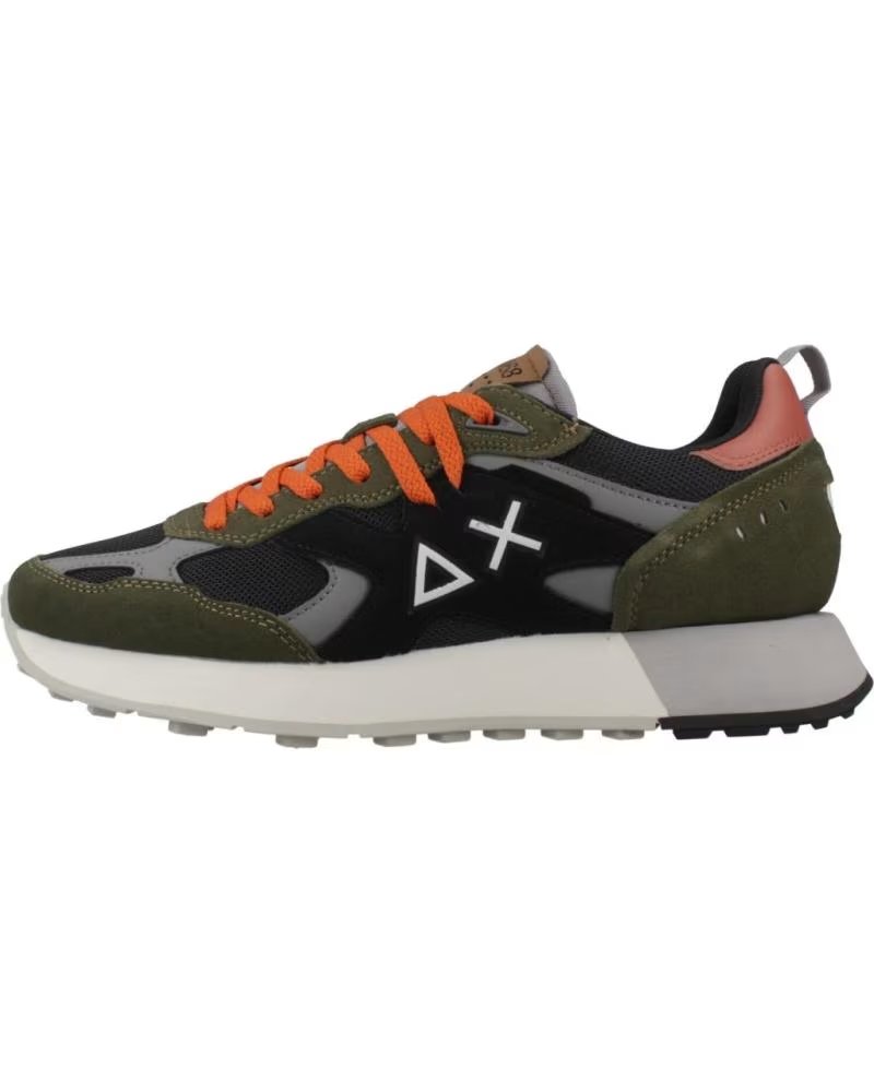 SUN68 ZAPATILLAS HOMBRE MODELO JAKI OUTDOOR COLOR VERDE MILITARE