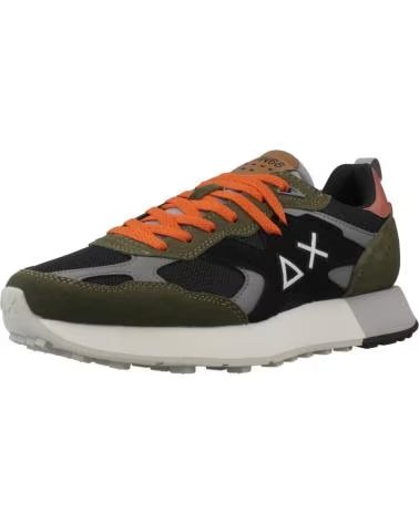 SUN68 ZAPATILLAS HOMBRE MODELO JAKI OUTDOOR COLOR VERDE MILITARE