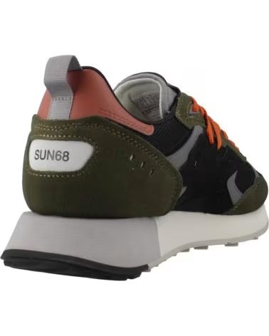 SUN68 ZAPATILLAS HOMBRE MODELO JAKI OUTDOOR COLOR VERDE MILITARE