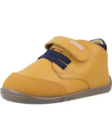 TITANITOS ZAPATILLAS NINO MODELO B500 COLOR AMARILLO MOSTAZA
