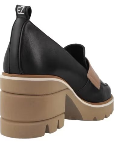 EZZIO MOCASINES MUJER MODELO VIENA COLOR  NEGRO