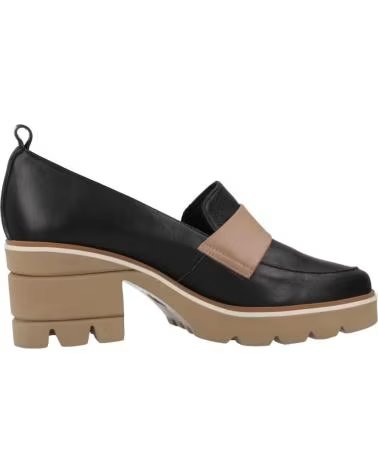 EZZIO MOCASINES MUJER MODELO VIENA COLOR  NEGRO