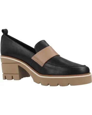 EZZIO MOCASINES MUJER MODELO VIENA COLOR  NEGRO
