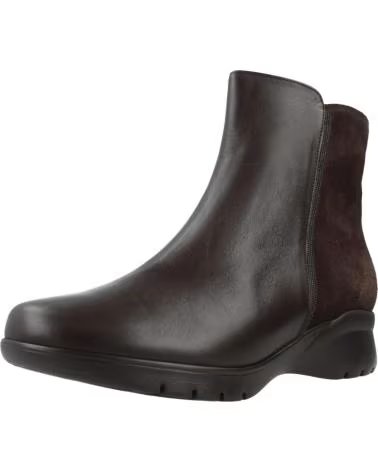 PIESANTO BOTINES MUJER MODELO 255873P COLOR MARRON CAOBA
