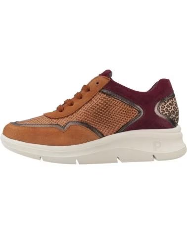 PITILLOS ZAPATILLAS MUJER MODELO 10913P COLOR MARRON CUERO