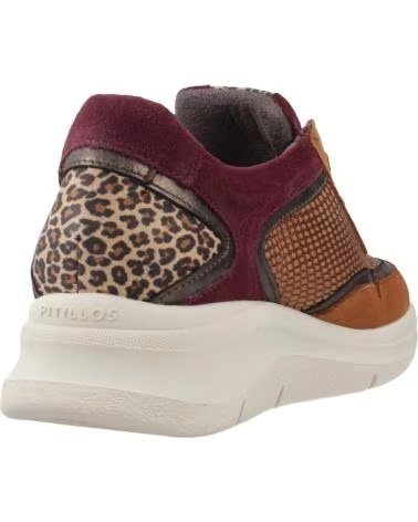 PITILLOS ZAPATILLAS MUJER MODELO 10913P COLOR MARRON CUERO