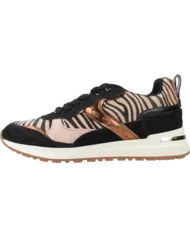 LA STRADA ZAPATILLAS MUJER MODELO 2402512S ANIMAL PRINT BLKBGE
