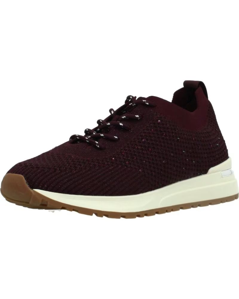 LA STRADA ZAPATILLAS MUJER MODELO 2404316S COLOR BURDEOS AUBGINIE