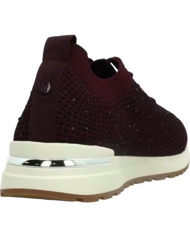 LA STRADA ZAPATILLAS MUJER MODELO 2404316S COLOR BURDEOS AUBGINIE