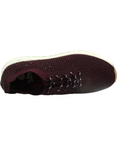 LA STRADA ZAPATILLAS MUJER MODELO 2404316S COLOR BURDEOS AUBGINIE
