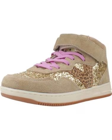 BOTA VICTORIA TIEMPO EM CAMURÇA COMBINADA COM GLITTER BEIGE