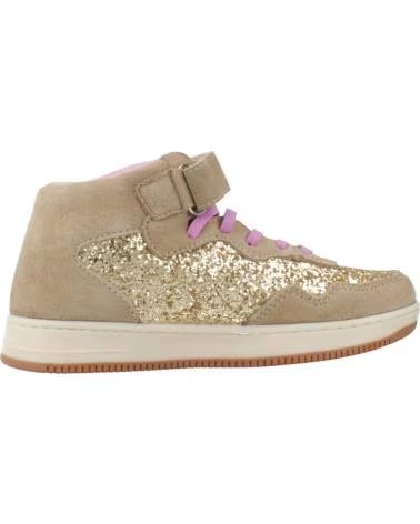 BOTA VICTORIA TIEMPO EM CAMURÇA COMBINADA COM GLITTER BEIGE