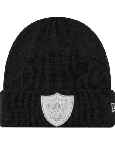 NEW ERA GORROS MUJER MODELO METALLIC BEANIE LASRAI COLOR NEGRO BLK