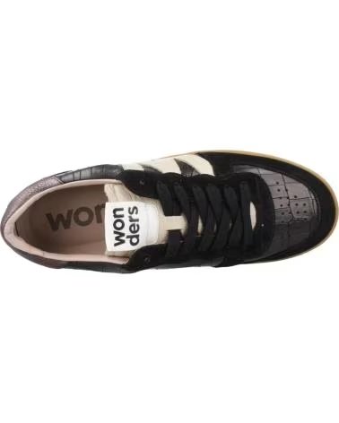 ZAPATILLA WONDERS NUBIA AUSTRAL NEGRA NEGRO