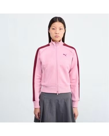 PUMA Sudadera Track Jacket en rosa para mujer