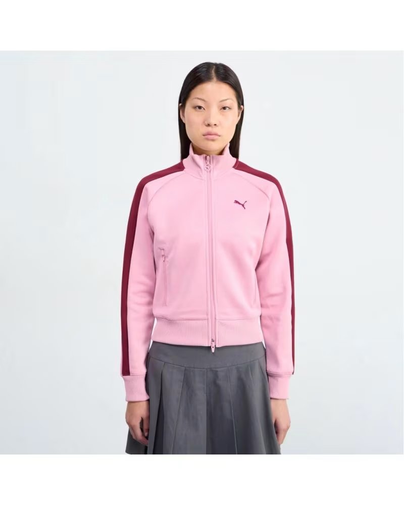 PUMA Sudadera Track Jacket en rosa para mujer