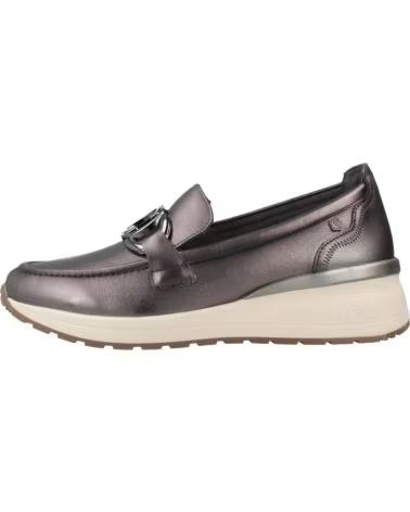 CARMELA MOCASINES MUJER MODELO 169393 COLOR PLATA PLOMO
