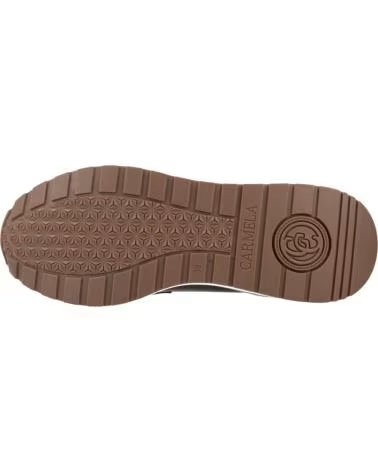 CARMELA MOCASINES MUJER MODELO 169393 COLOR PLATA PLOMO