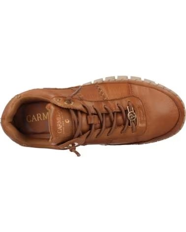 Inizio-CARMELA-SNEAKERS CARMELA 162528 IN PELLE CAMEL CAMEL-CAMEL
