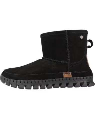 BOTTES EN DAIM CARMELA NEGRO