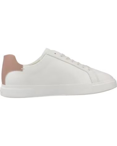 CALVIN KLEIN ZAPATILLAS MUJER MODELO LOW PRO CUPS LTH MG COLOR BLANCO WHT WHTTSCN