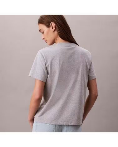 CALVIN KLEIN Camiseta De Manga Corta Hero Classic Mono en gris para mujer