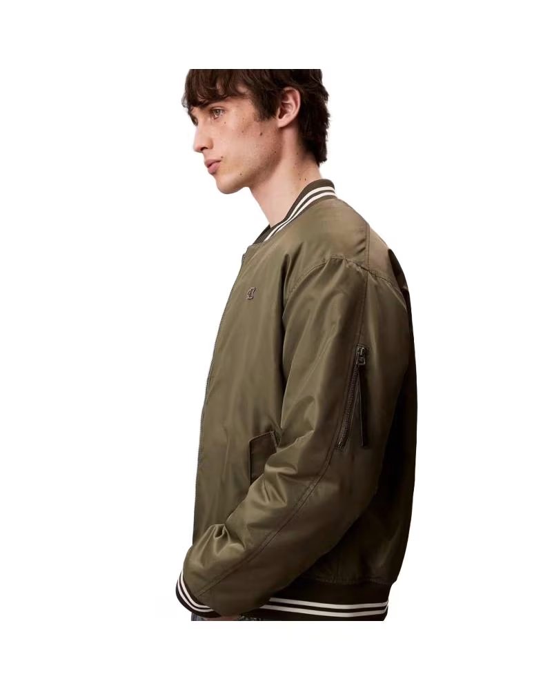 CALVIN KLEIN Chaqueta Lv04Rd524G en verde para hombre LDY-BEIGE