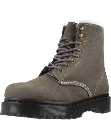 DR MARTENS BOTAS MUJER MODELO 1460 PASCAL BEX FL COLOR GRIS GNMETL
