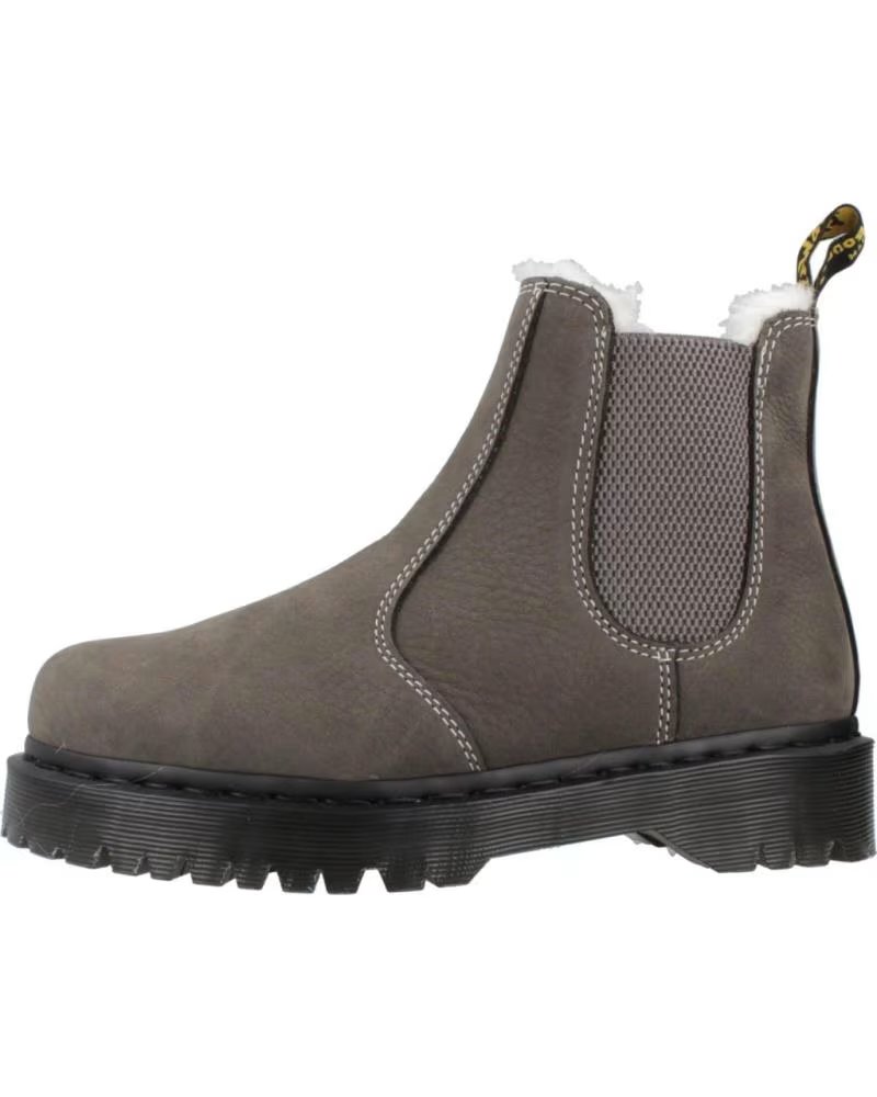 DR MARTENS BOTINES MUJER MODELO BEX FL COLOR GRIS GNMTAL
