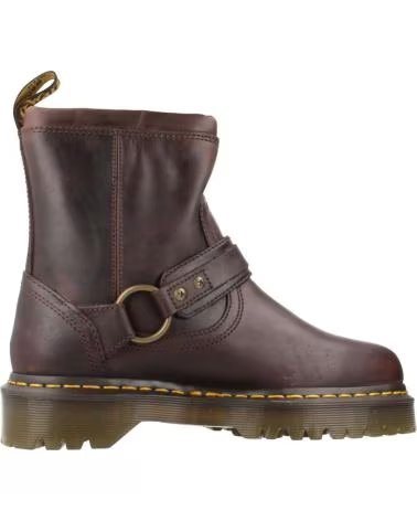 DR MARTENS BOTAS MUJER MODELO ANISTONE HRNS COLOR MARRON DRKBRW